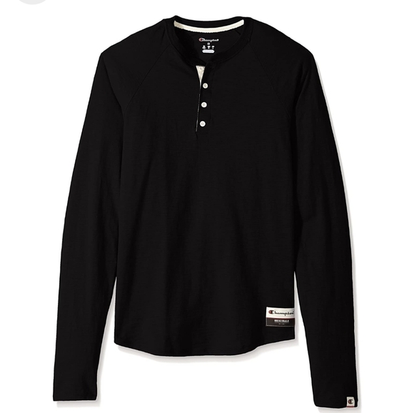 Champion Other - Champion Men's 3XL Long Sleeve Henley